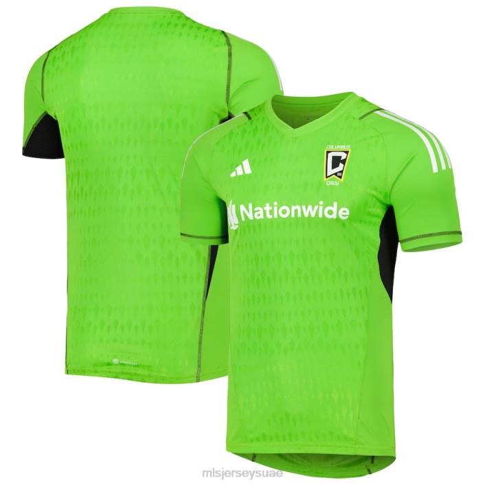 MLS Jerseys رجال كولومبوس كرو أديداس الأخضر 2023 نسخة طبق الأصل لقميص حارس المرمى 866D524 جيرسي